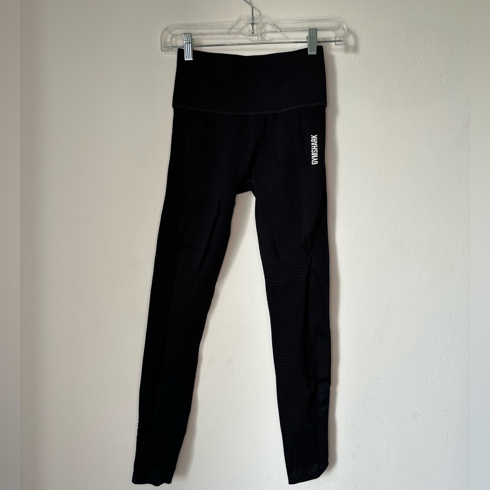Gymshark ENERGY SEAMLESS LEGGINGS Black Size S Sport Performance High Waist